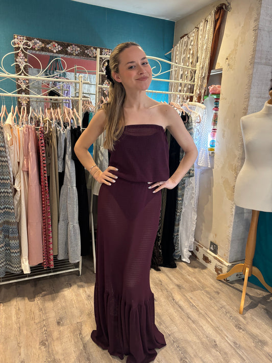 Ruffle bottom dresses