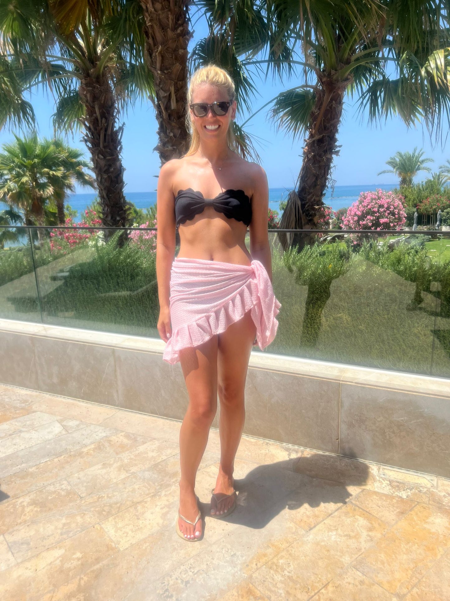 Short ruffle sarong..Last one