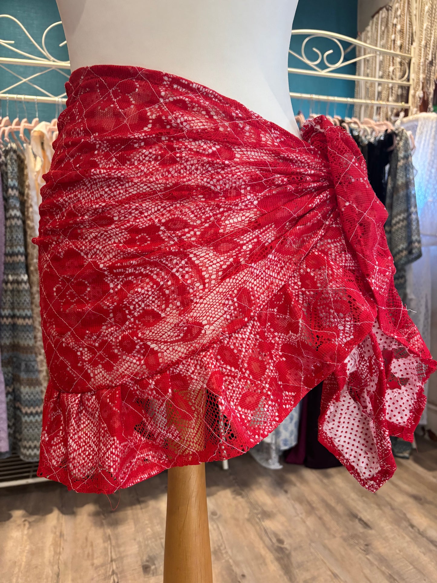 Short ruffle sarong.. last one