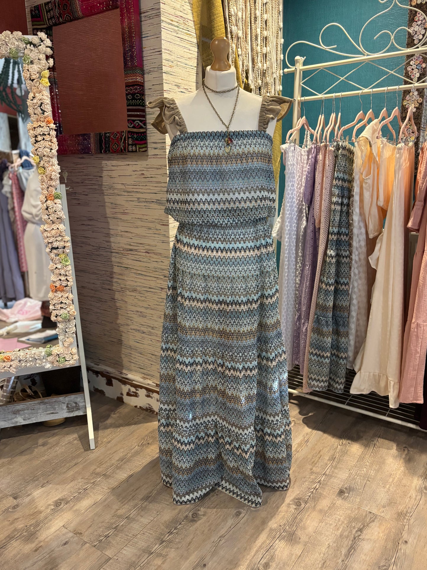 A Line Tiered Skirts