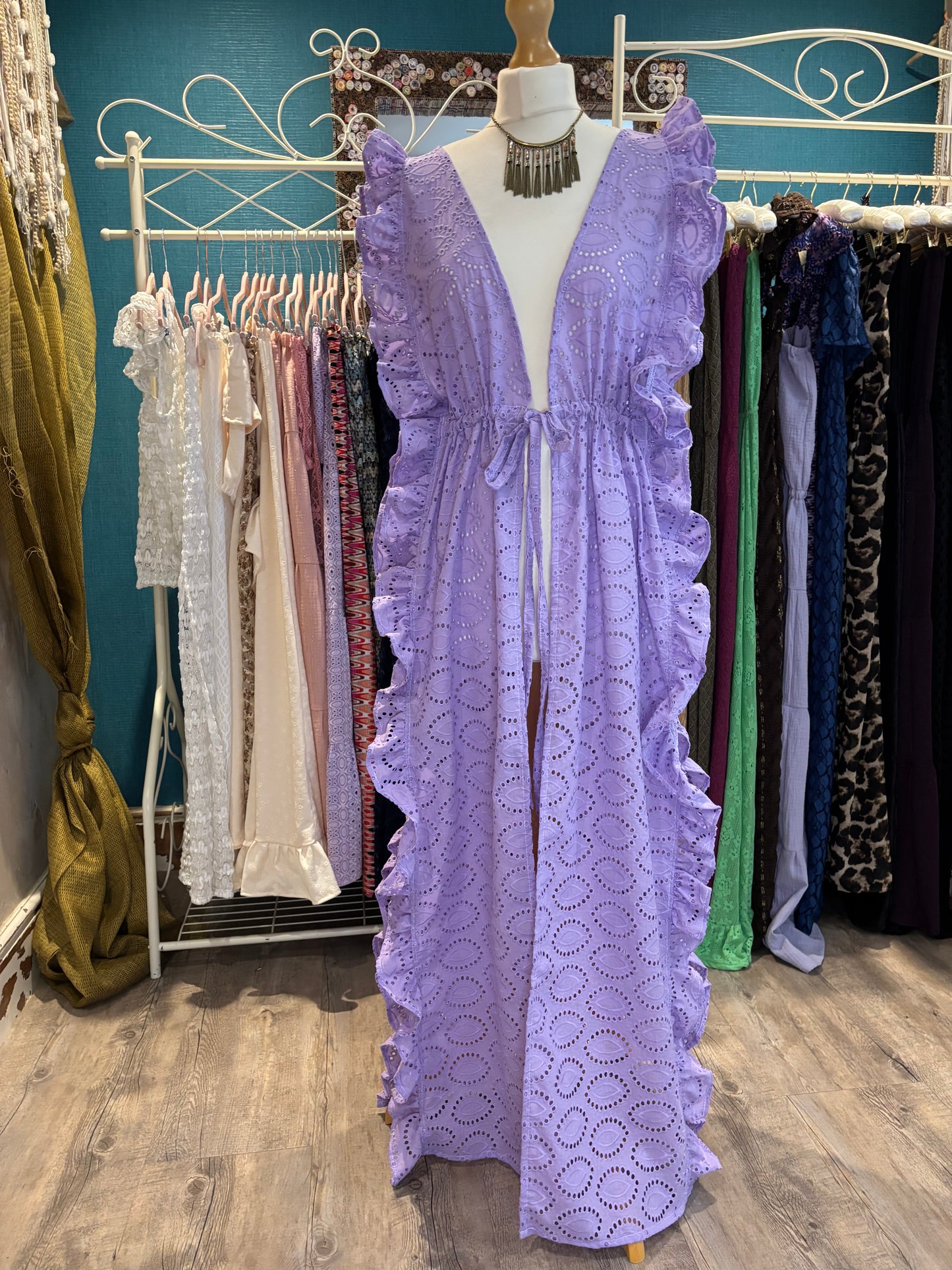 Ruffled Kimonos