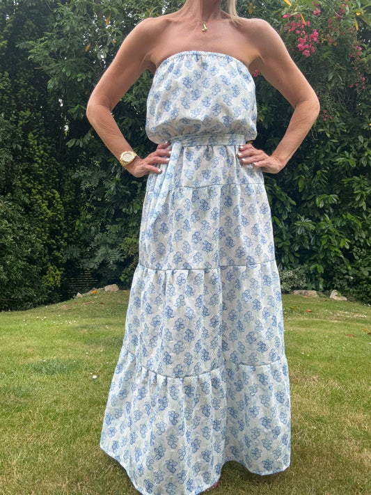 A line tiered dresses