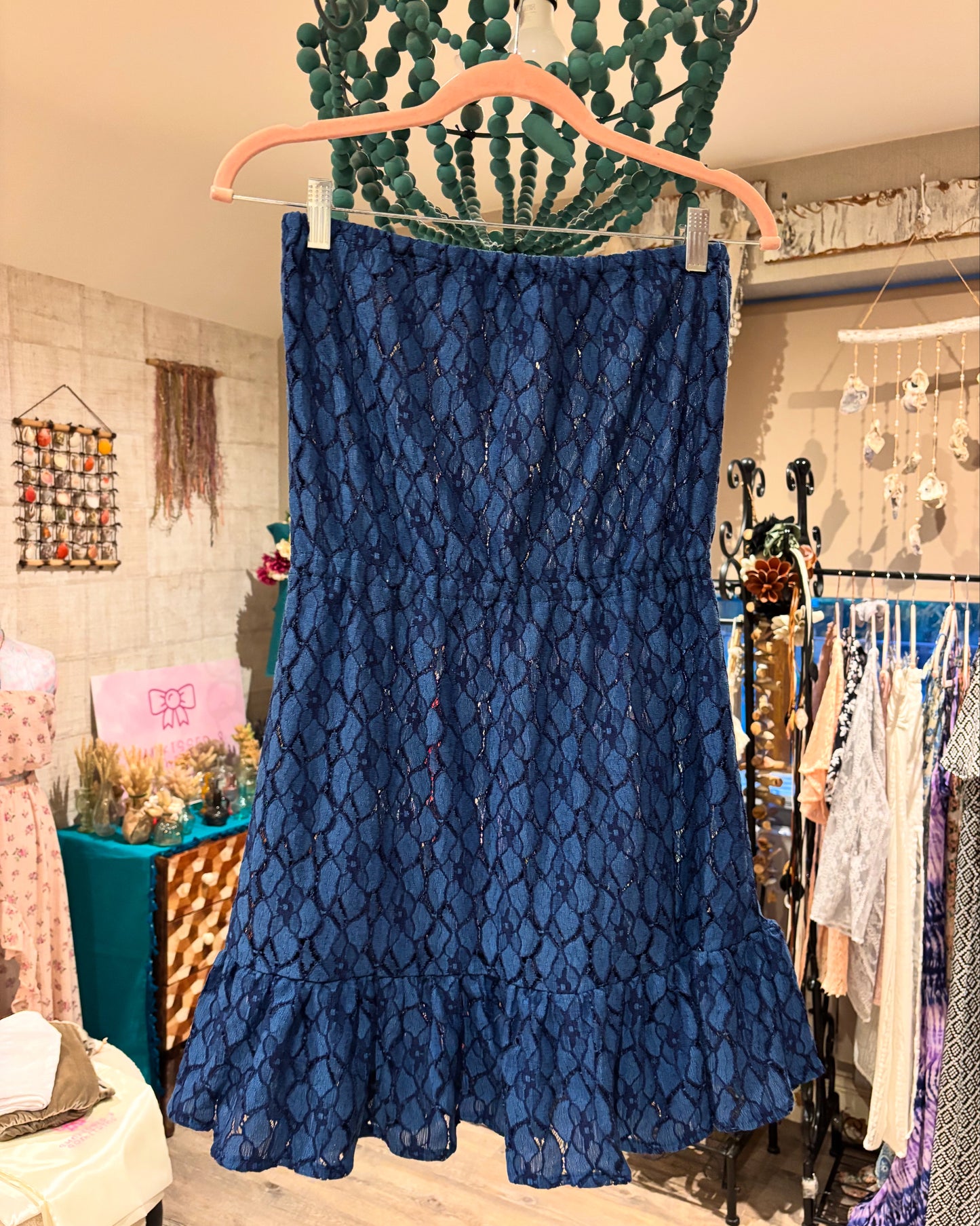 Mini ruffle bottom dresses