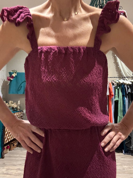 Tops with Ruffle Straps