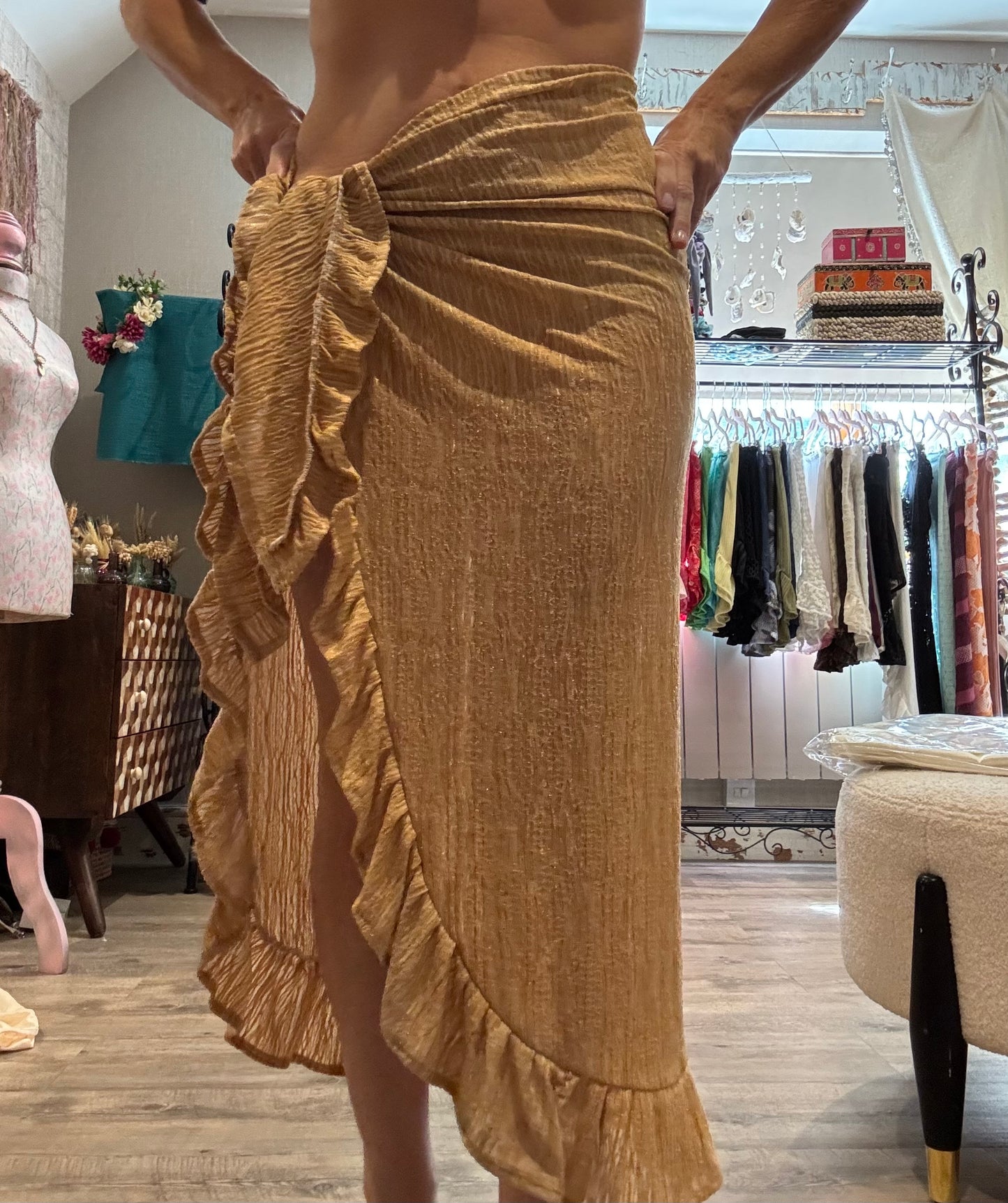 Long Ruffle Sarongs..Lots of fabric options