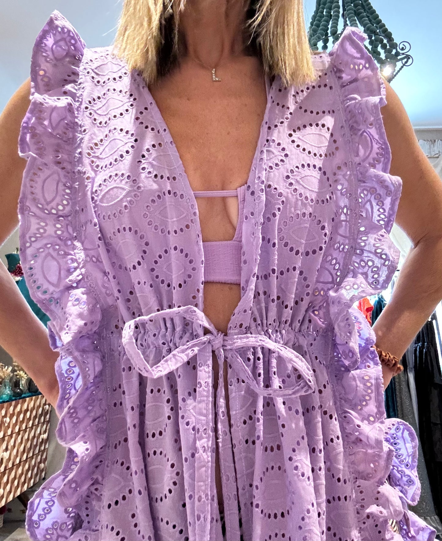 Ruffled Kimonos