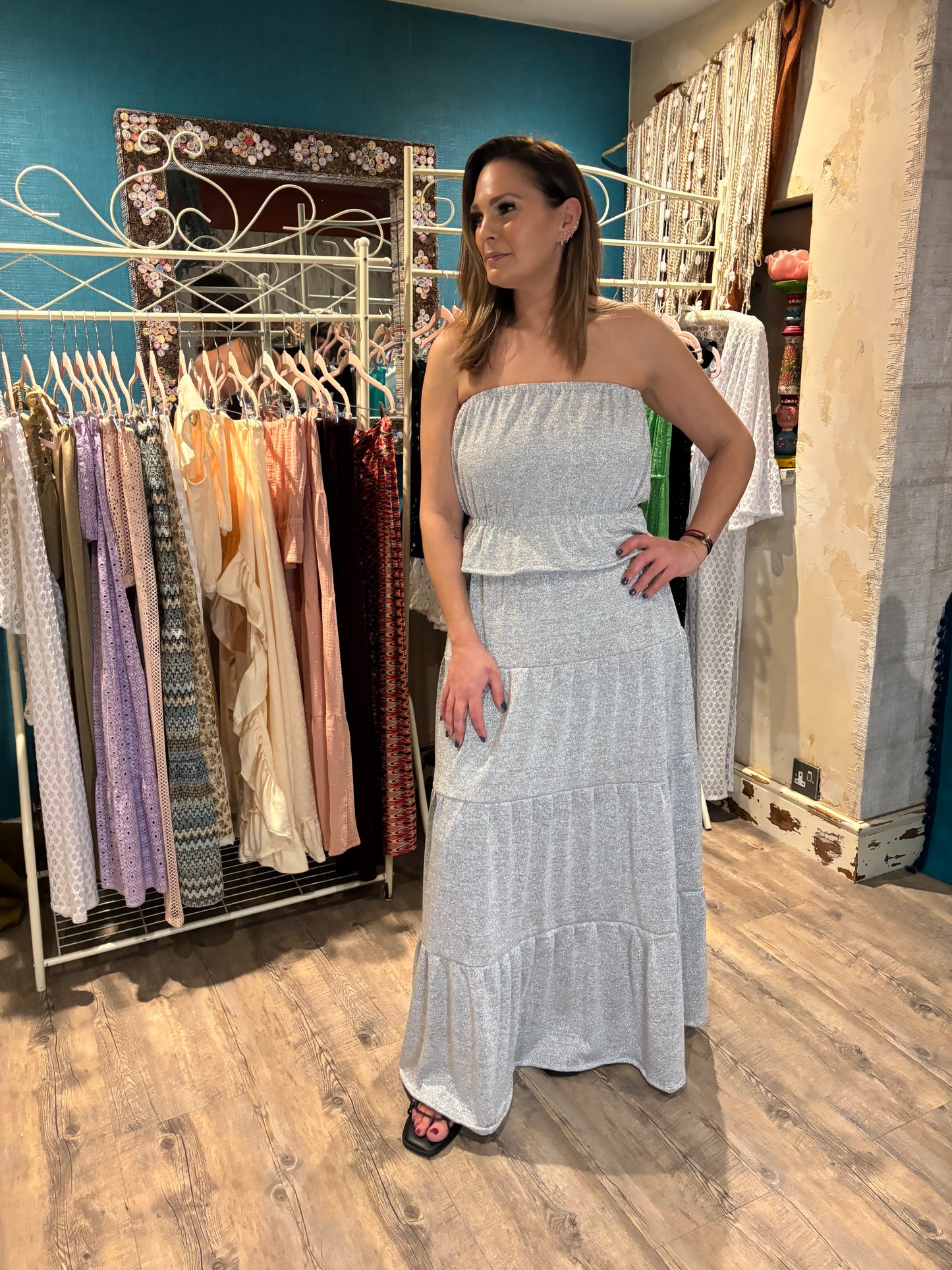 A Line Tiered Skirts