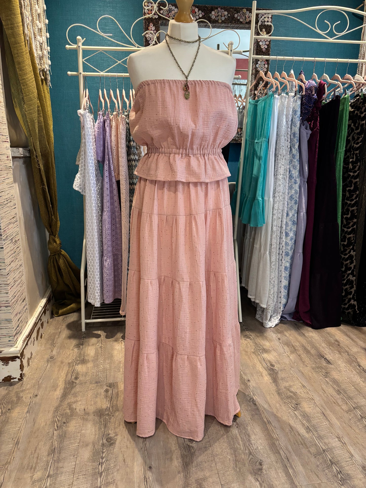 A Line Tiered Skirts