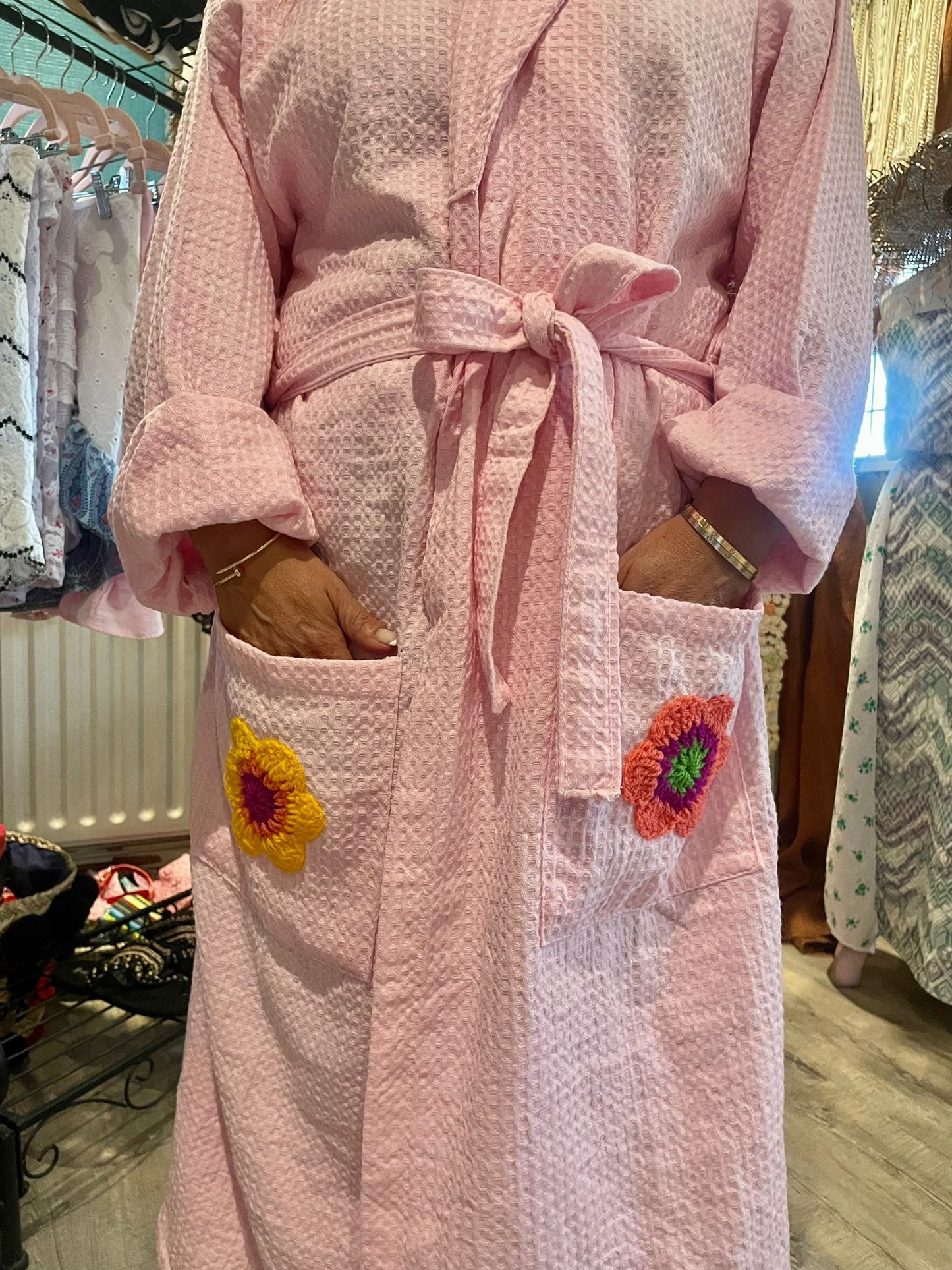 waffle flower dressing gown