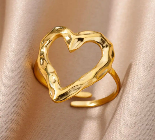 Gold Heart ring