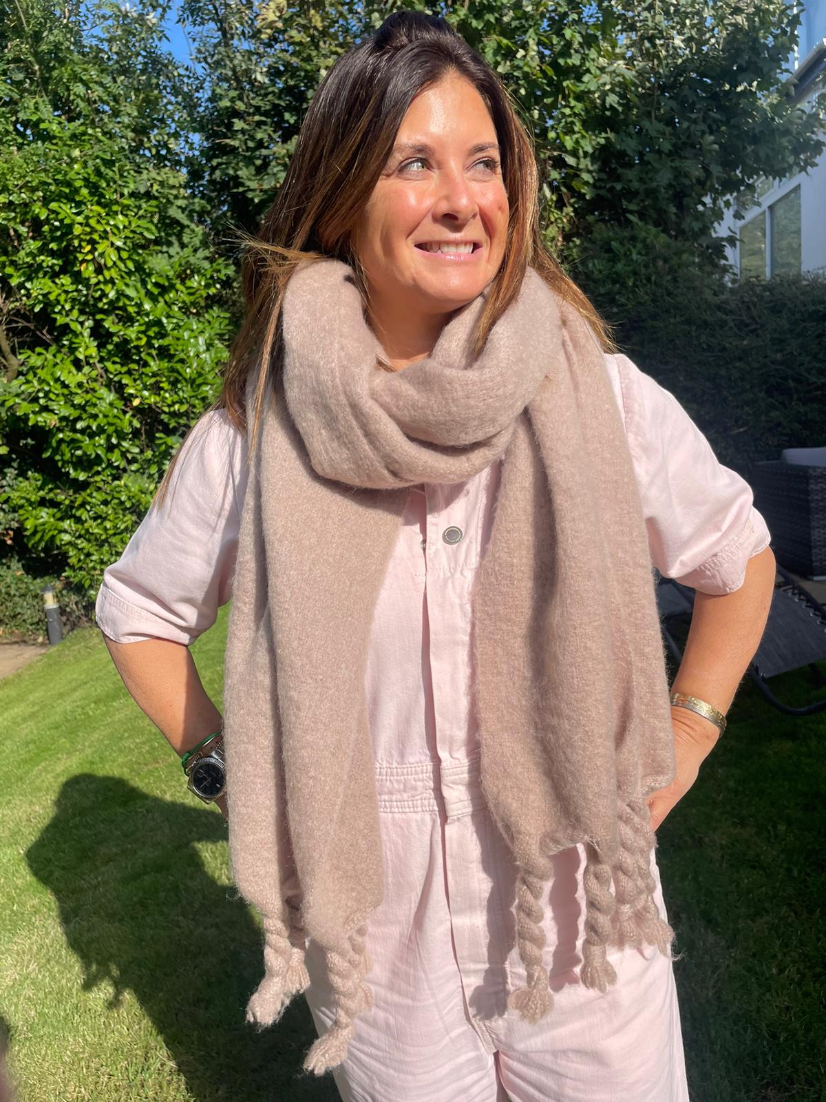 Taupe Scarf