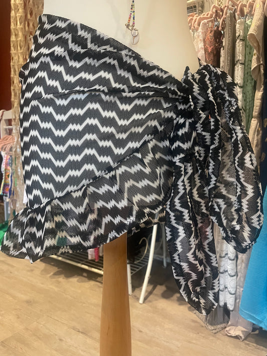 Short Ruffle sarong