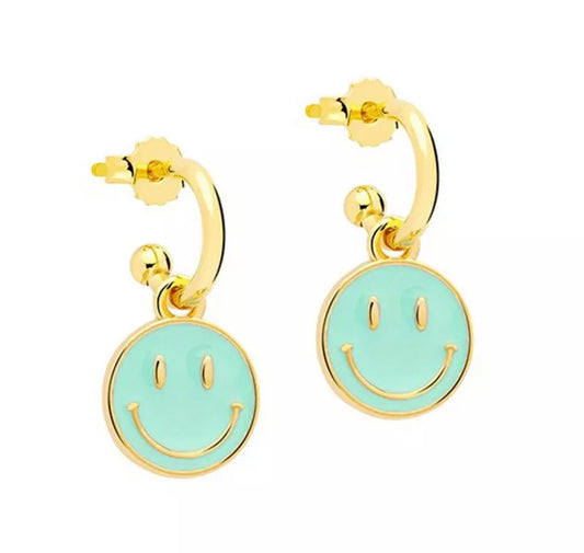 Smiley face earrings