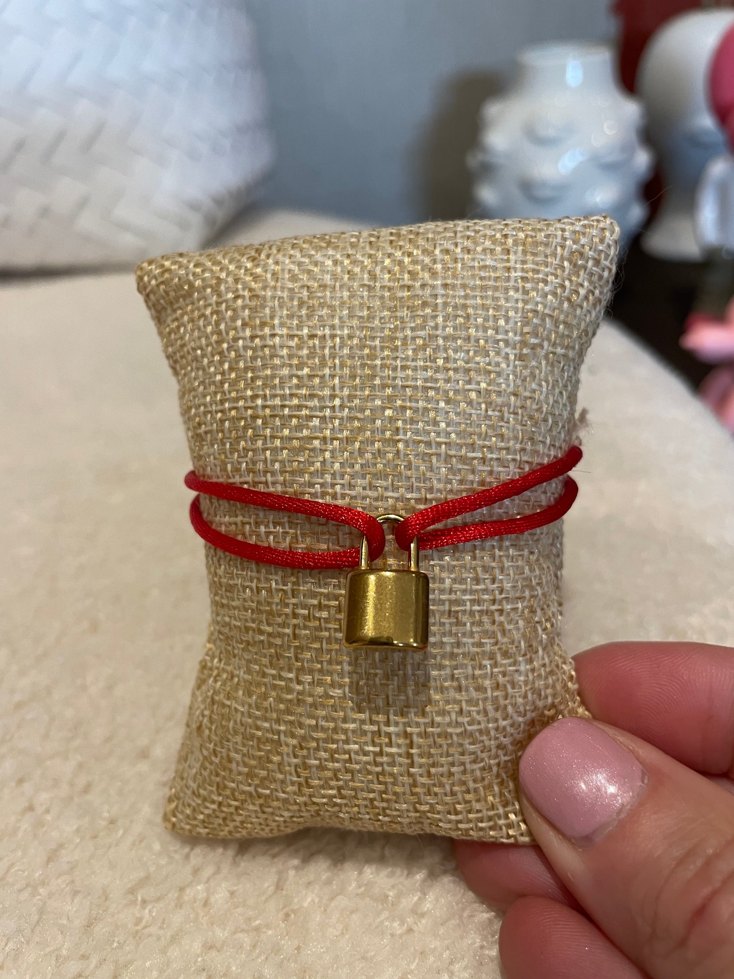 Padlock bracelet