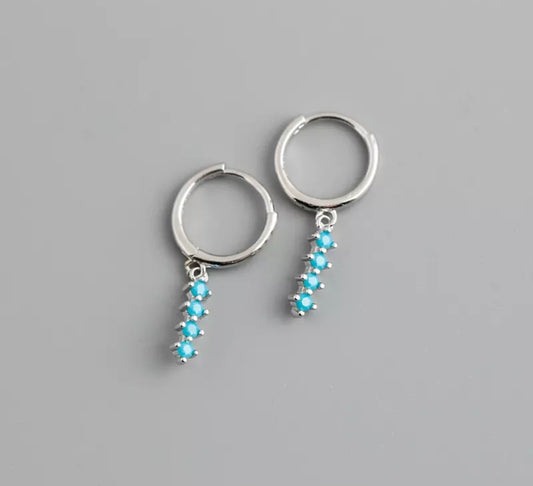 Turquoise drop earrings