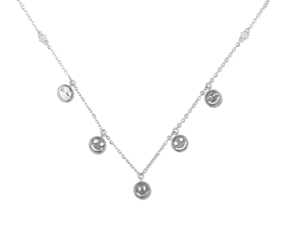 Smiley face necklace