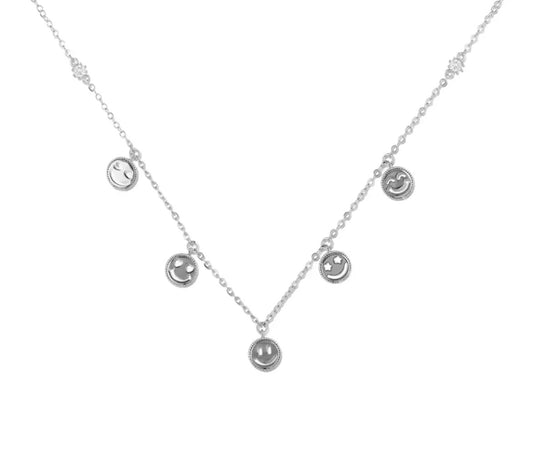 Smiley face necklace