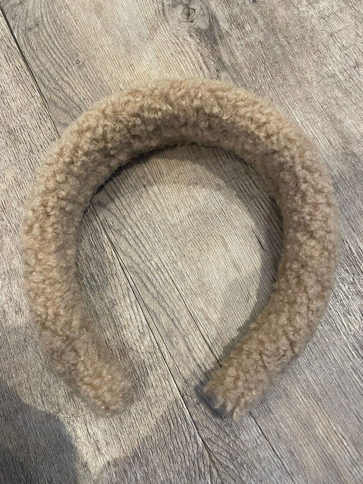 Shearling headband