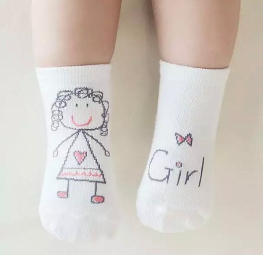 Baby girl socks