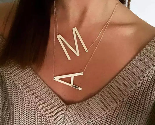 Initial necklaces